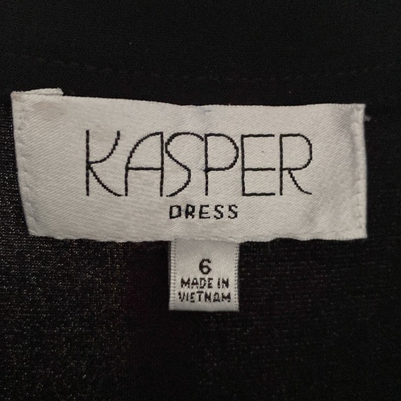 Kasper black size 6 dress - Picture 4 of 4